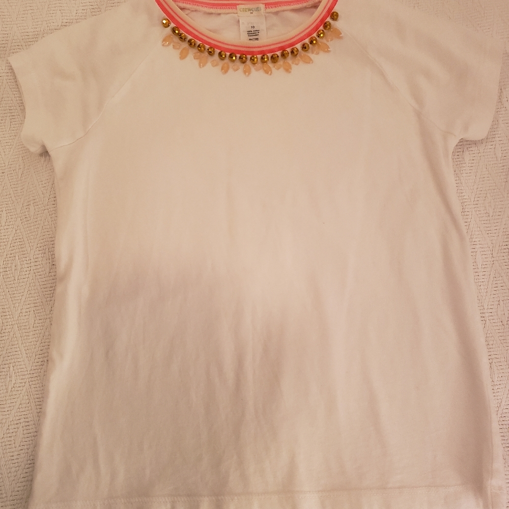 Bundle of 2 Crewcuts Girls size 10 tee shirts